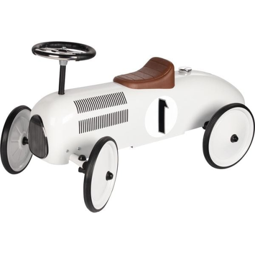 Goki 14175 - Rutscherfahrzeug weiß