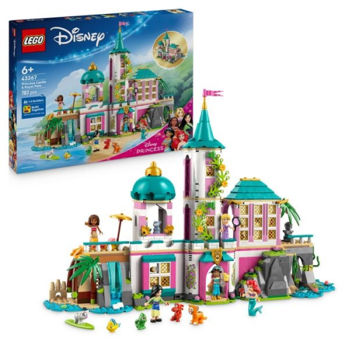 LEGO ǀ Disney Prinzessinnenschloss mit Haustieren, Bau- & Spielset 43267