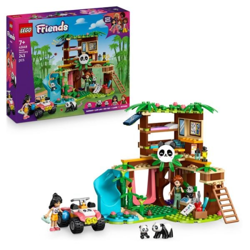 LEGO Friends Panda-Pflegestation - Spielzeug mit Tierfiguren - 42648