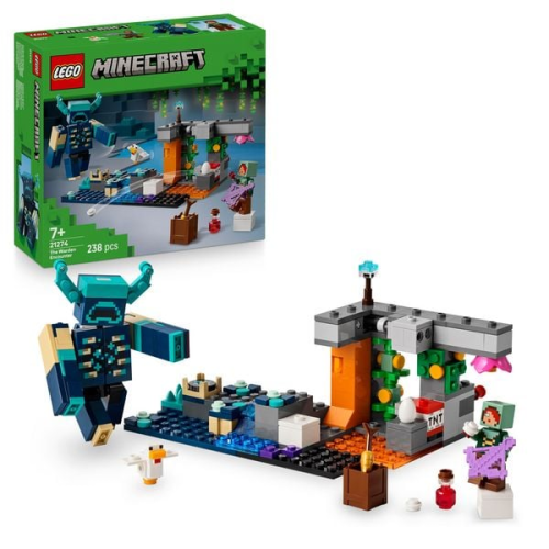 LEGO Minecraft Begegnung mit dem Wächter - Set zum Videospiel - 21274