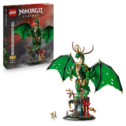 LEGO NINJAGO Der Wächterdrache - Bauset für Teenager - 71847