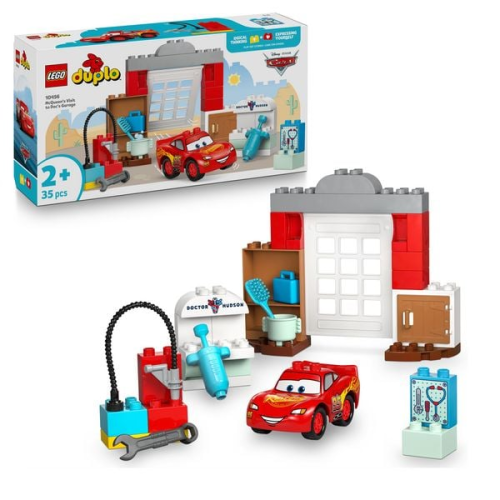 LEGO DUPLO │ Disney McQueens Besuch in Docs Werkstatt Bauspielzeug 10456