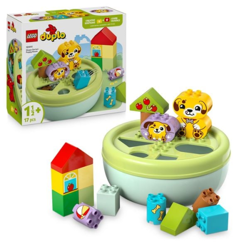 LEGO DUPLO Formsortierer: Welpenhaus - Lernspielzeug für Kinder - 10441