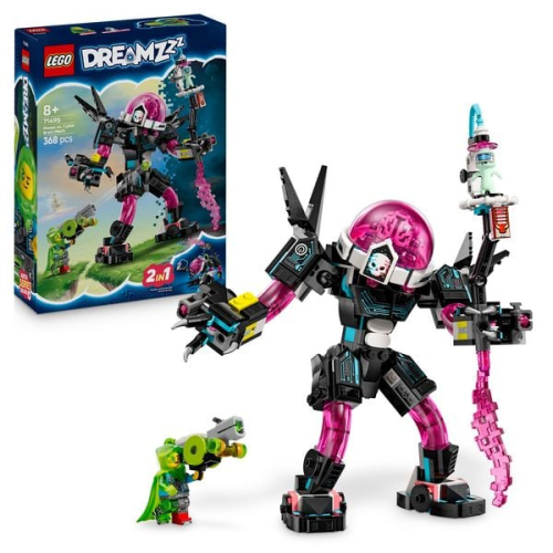 LEGO DREAMZzz 2-in-1 Mateo vs. Cyberhirn-Mech - Spielzeugroboter - 71495
