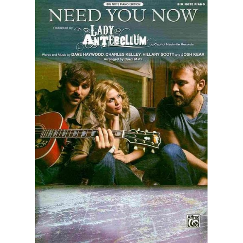 Alfred Publishing Staff - Need You Now