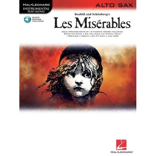 Alain (COP)/ Schonberg  Claude-michael (C Boublil - Les Miserables: Alto Sax Play-Along [With CD (Audio)]