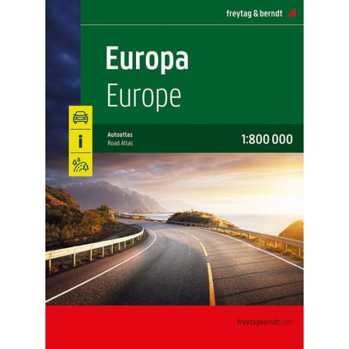Europa, Autoatlas 1:800.000, freytag & berndt