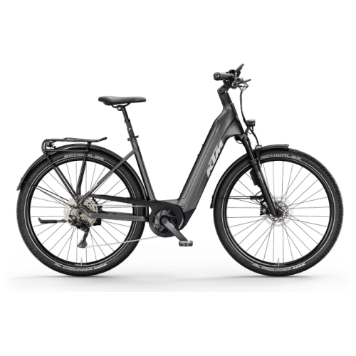 KTM MACINA GRAN 820 ABS 29, 10 Gang Kettenschaltung, Unisexfahrrad, Deep, Modell 2025, 29 Zoll 56 cm machine grey (silver+black)