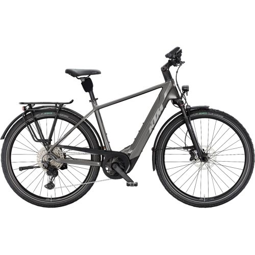 KTM MACINA STYLE 810, 11 Gang Kettenschaltung, Herrenfahrrad, Diamant, Modell 2025, 28 Zoll 56 cm machine grey (silver+black)