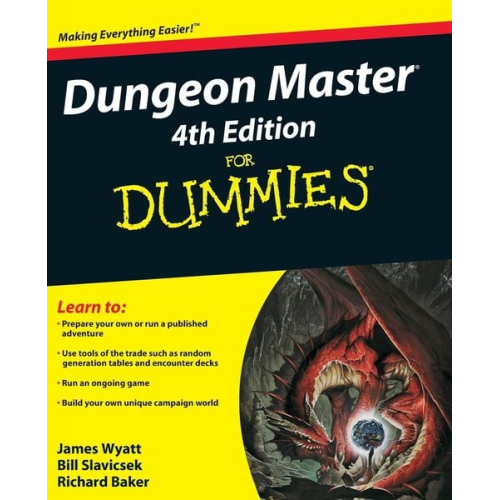 Bill Slavicsek James Wyatt Richard Baker - Dungeon Master For Dummies