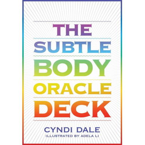 Cyndi Dale - The Subtle Body Oracle Deck and Guidebook