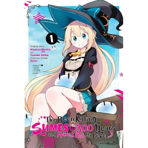 Kisetsu Morita - I've Been Killing Slimes for 300 Years and Maxed Out My Level, Vol. 1 (Manga)
