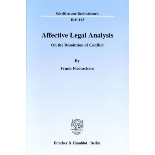 Frank Fleerackers - Affective Legal Analysis.