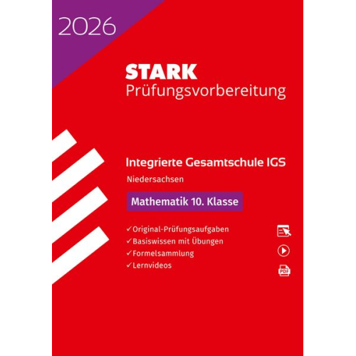 STARK Mathematik 10. Klasse - Integrierte Gesamtschule (IGS) 2026 Niedersachsen - Prüfungsvorbereitung