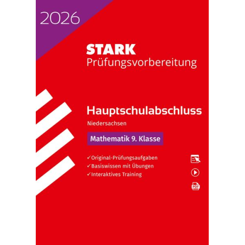 STARK Mathematik 9. Klasse - Hauptschulabschluss 2026 Niedersachsen - Prüfungsvorbereitung