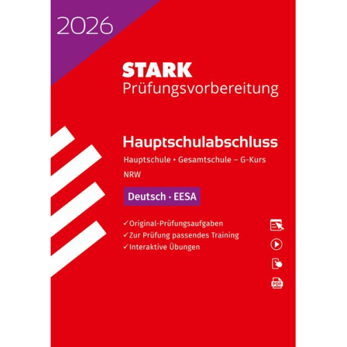 STARK Deutsch G-Kurs - Hauptschulabschluss (EESA) 2026 NRW - Prüfungsvorbereitung
