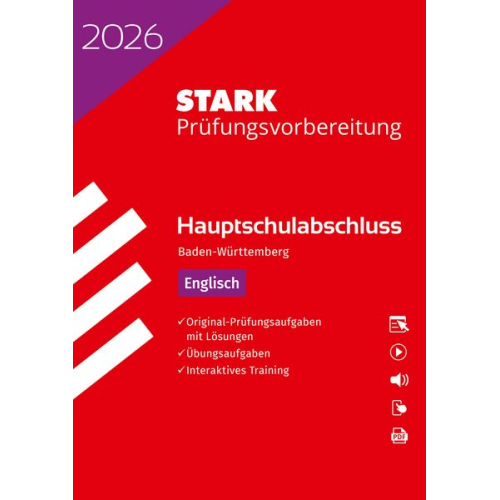 STARK Englisch - Hauptschulabschluss 2026 BW - Prüfungsvorbereitung inkl. Lösungen