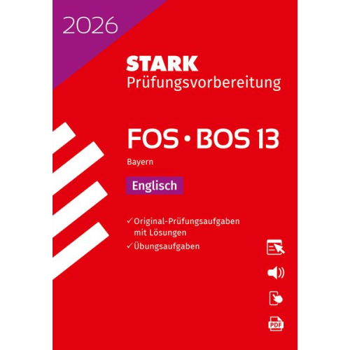 STARK Englisch 13. Klasse - Abitur FOS/BOS 2026 Bayern - Prüfungsvorbereitung