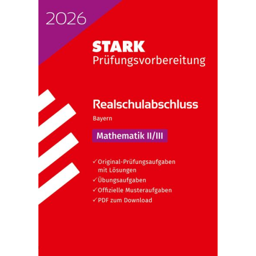 STARK Mathematik II/III - Realschulabschluss 2026 Bayern - Prüfungsvorbereitung
