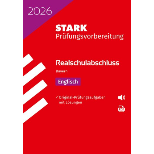 STARK Englisch - Realschulabschluss 2026 Bayern - Prüfungsvorbereitung