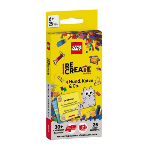 LEGO® - ReCreate Karten - Hund, Katze & Co.