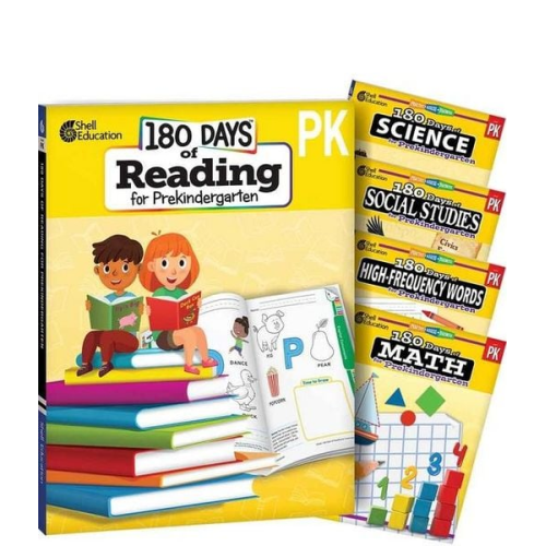 Multiple Authors Darcy Mellinger - 180 Days(tm) Reading, Math, High-Frequency Words Social Studies, and Science for Pre K 5- Book Set