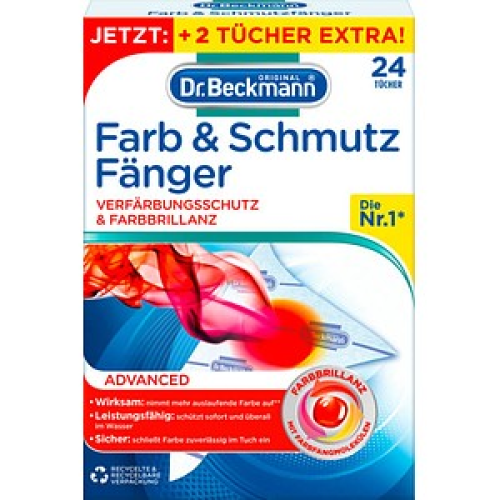 Dr.Beckmann Farb- und Schmutzfänger 24 Tücher