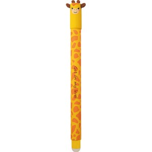 EBERHARD FABER Animal Erase it! Lama Gelschreiber Giraffe 0,7 mm, Schreibfarbe: blau, 1 St.
