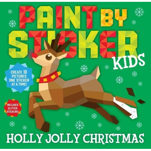 Workman Publishing - Paint by Sticker Kids: Holly Jolly Christmas
