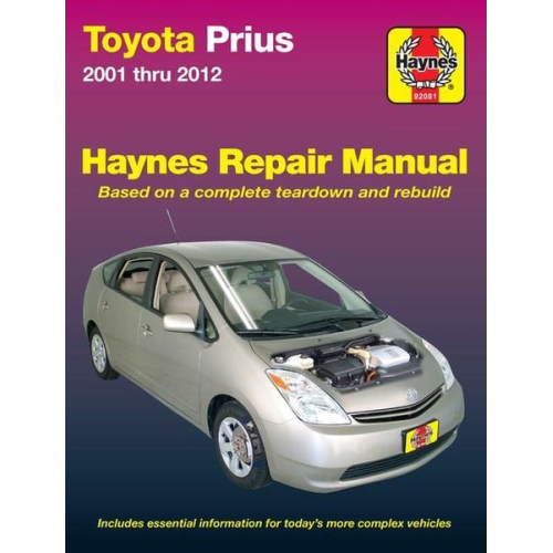 J H Haynes - Toyota Prius 2001-12