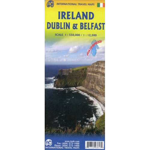 Ireland Travel Reference Map