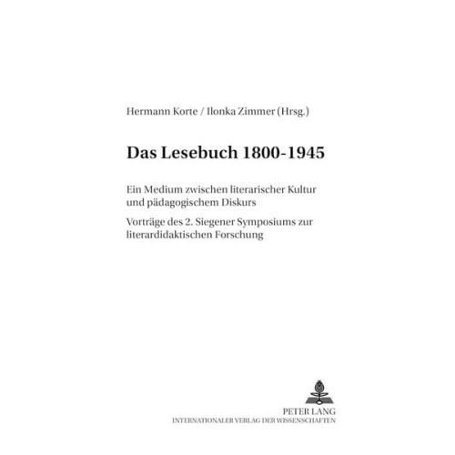 Das Lesebuch 1800-1945