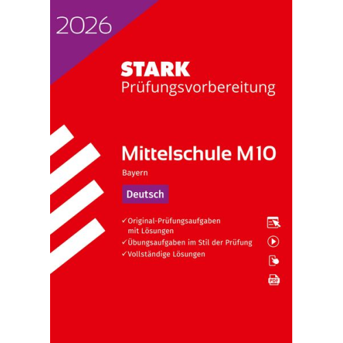STARK Deutsch 10. Klasse - M10 Mittelschule 2026 Bayern - Prüfungsvorbereitung
