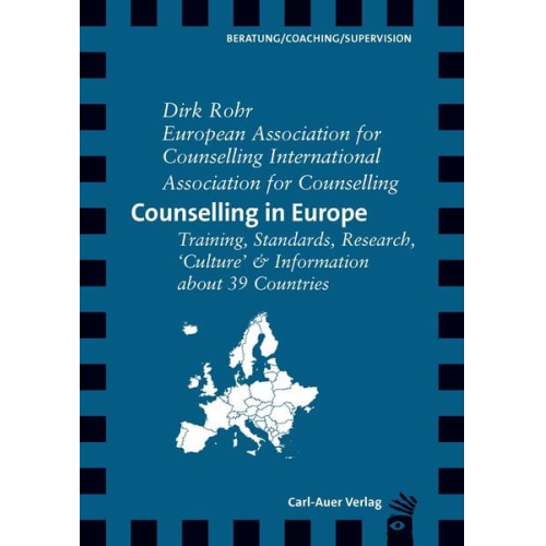 Dirk Rohr European Association for Counselling International Association for Counselling - Counselling in Europe