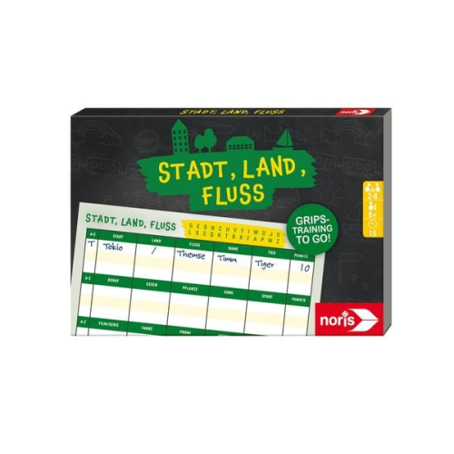 Stadt, Land, Fluss - Spielblock