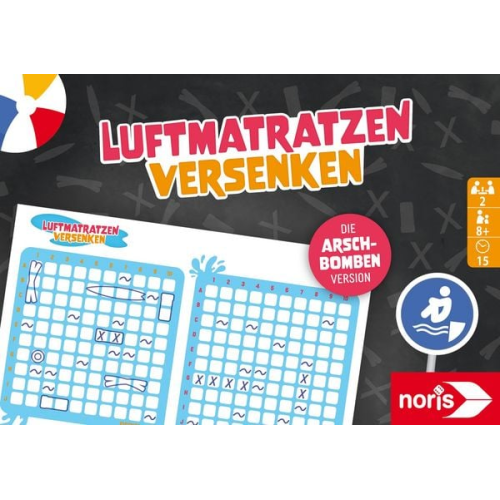Luftmatrazen versenken - Spielblock