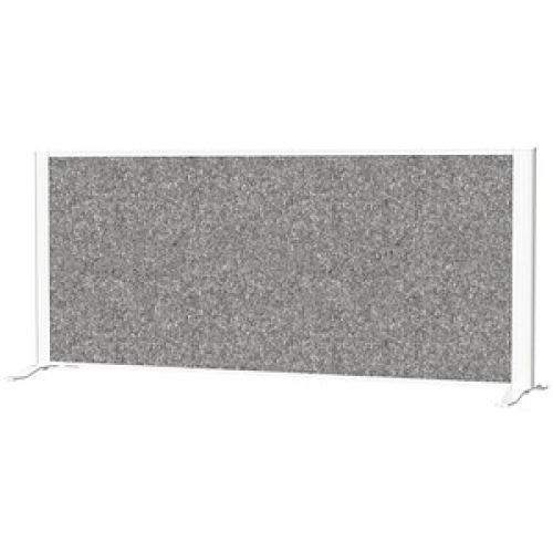 MAUL Akustik-Tischtrennwand MAULconnecto 9851202, dunkelgrau 120,0 x 50,0 cm