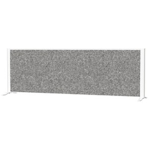 MAUL Akustik-Tischtrennwand MAULconnecto 9851602, dunkelgrau 160,0 x 50,0 cm