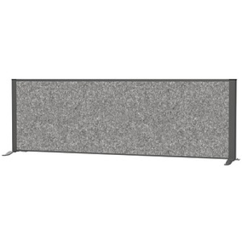 MAUL Akustik-Tischtrennwand MAULconnecto 9851689, dunkelgrau 160,0 x 50,0 cm