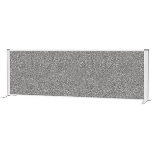 MAUL Akustik-Tischtrennwand MAULconnecto 9851695, dunkelgrau 160,0 x 50,0 cm