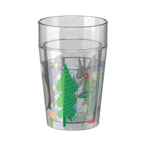 Glitzerbecher, Wald