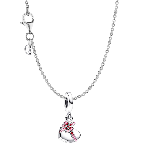 Pandora 28505 Damen-Halskette Herzförmige Pralinenschachtel Geschenkset