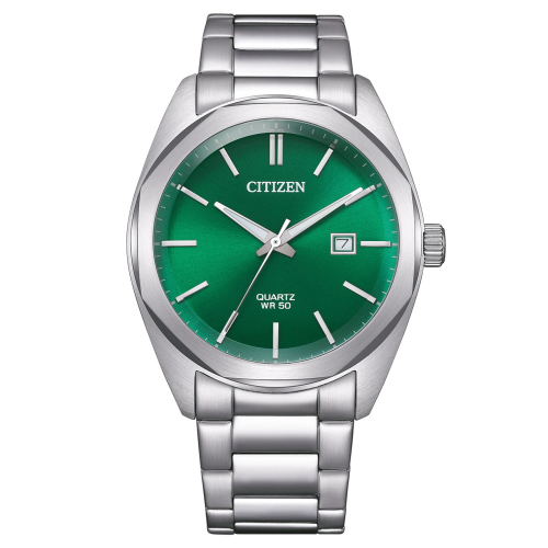 Citizen BI5110-54X Herrenuhr Quarz Stahl/Grün