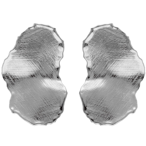 Victoria Cruz A4807-HT Damen-Ohrstecker New York Silber Ohrringe Oval