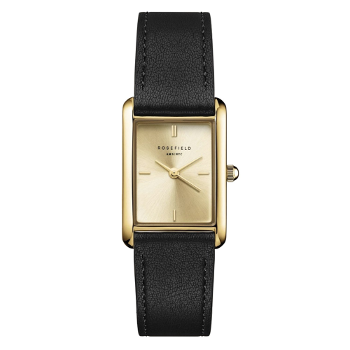 Rosefield HCBLG-H07 Damenuhr Heirloom Schwarz/Goldfarben