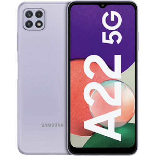 SAMSUNG Galaxy A22 5G Dual-SIM-Smartphone violett 128 GB