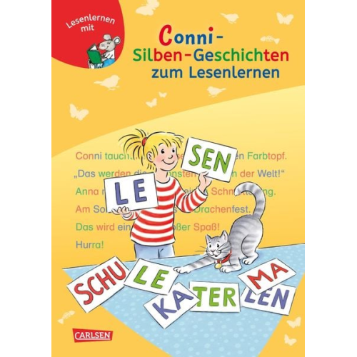 Julia Boehme - LESEMAUS zum Lesenlernen Sammelbände: Conni Silben-Geschichten zum Lesenlernen