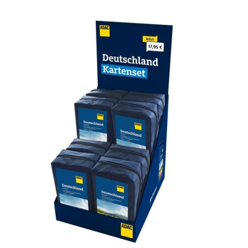 ADAC Straßenkarten Kartenset Deutschland 8er Display