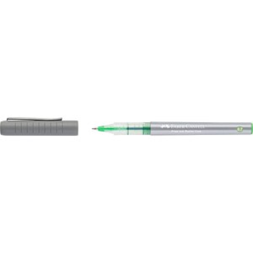 FABER-CASTELL Free Ink Tintenroller grau 0,7 mm, Schreibfarbe: grün, 1 St.