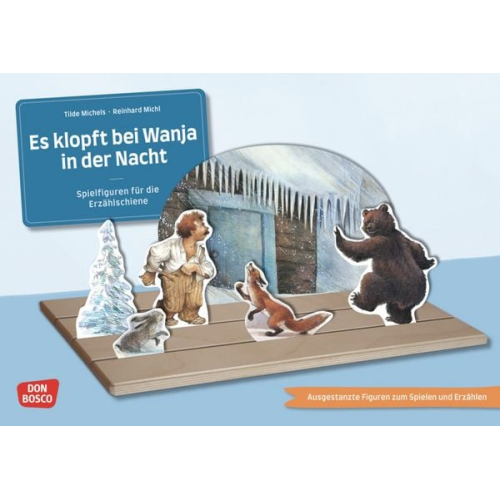 Tilde Michels - Es klopft bei Wanja in der Nacht. Erzählschienen-Figurenset